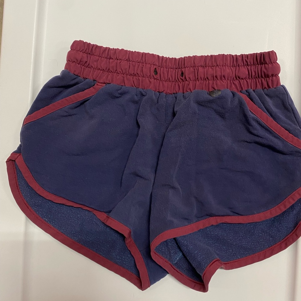 Blue shorts
